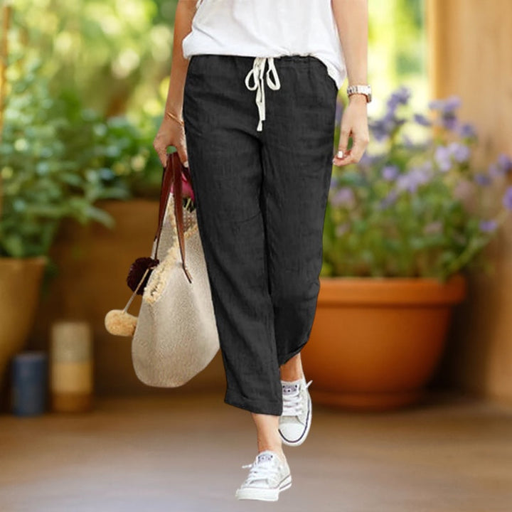 Noa | Hoge Taille Enkelbroeken