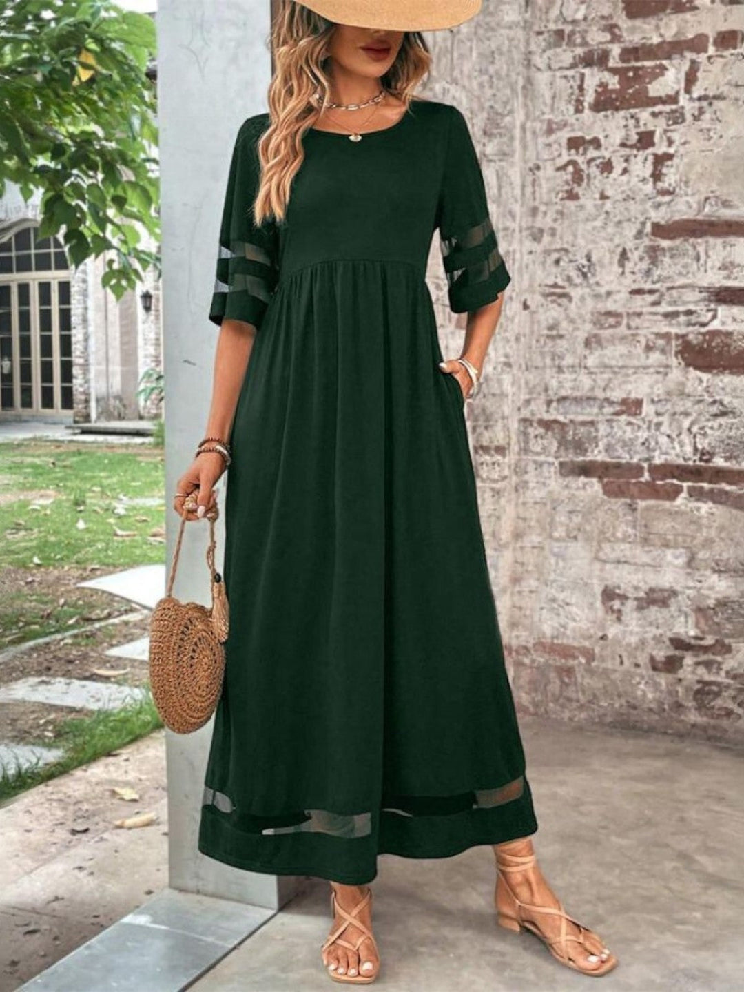 Kathryn™ | Chic Tummy Flattering Coverage Dress
