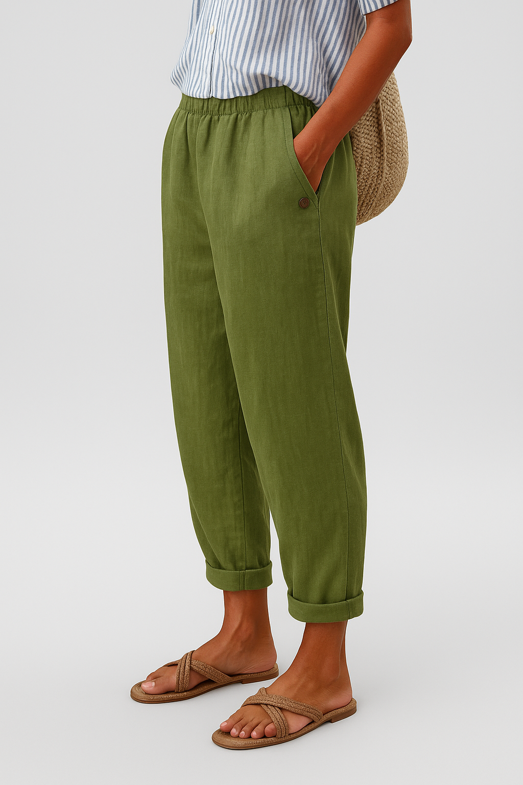Wanda™ | Stijlvolle Broek Met Zakken Aan De Zijkant