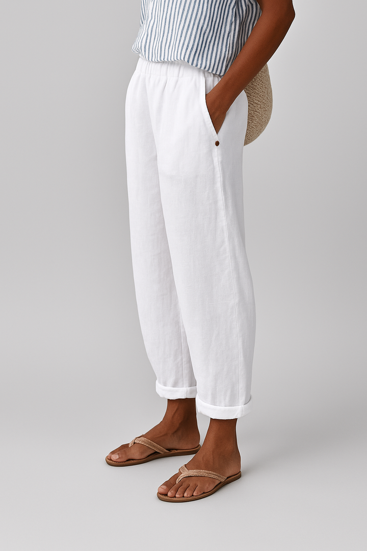 Wanda™ | Stijlvolle Broek Met Zakken Aan De Zijkant