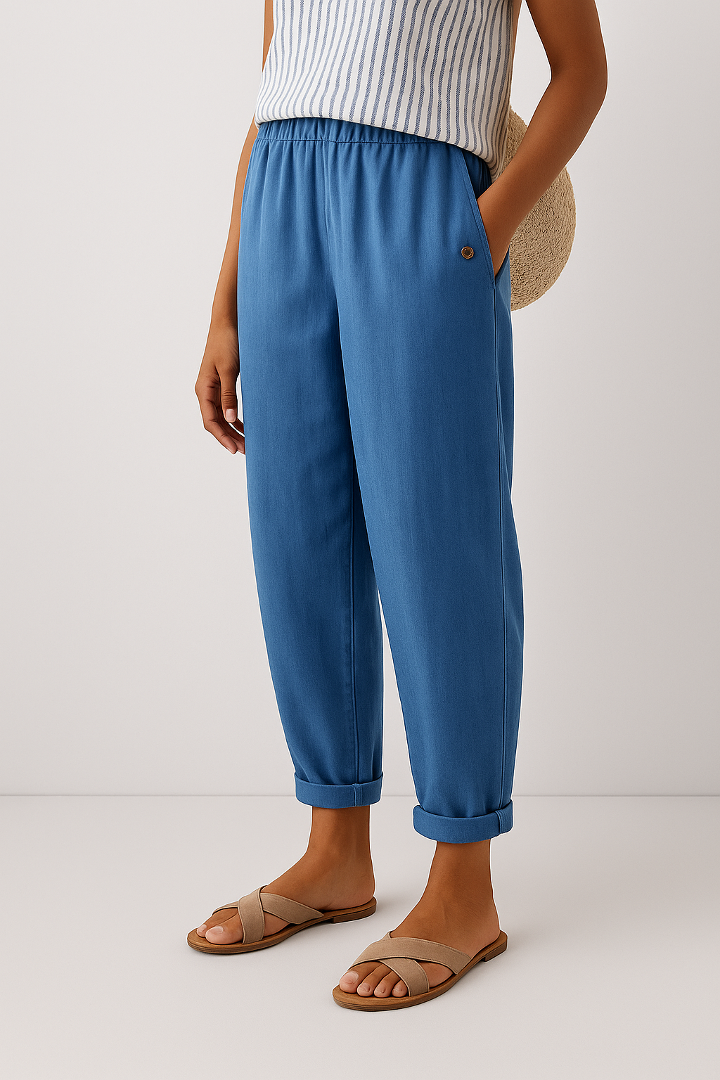 Wanda™ | Stijlvolle Broek Met Zakken Aan De Zijkant