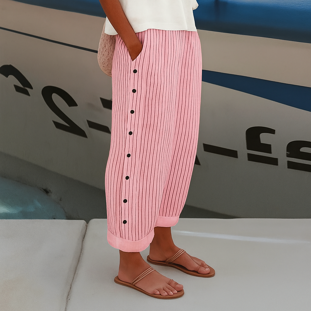 Barbara™ | Comfortabele Broek met Zijzakken