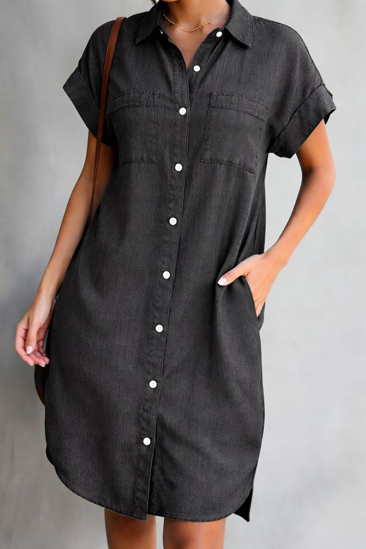 Francesca | Dames Denim Jurk Casual