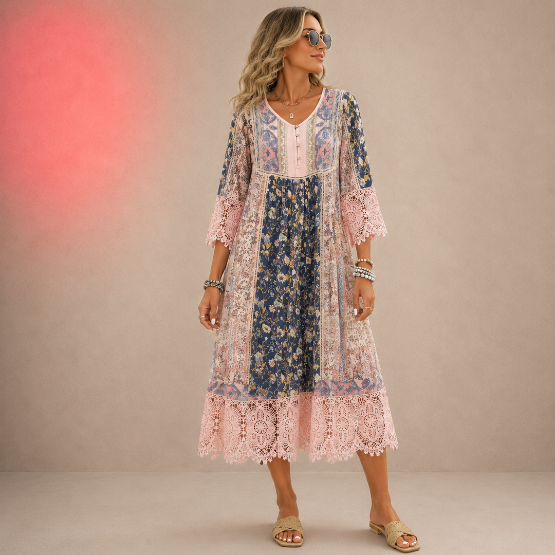 Naia | Bohemian Chic Jurk
