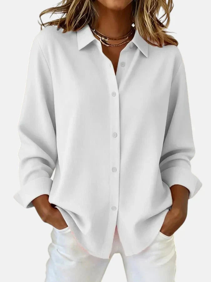 Bella - Elegante Relaxed-Fit Blouse voor Elke Gelegenheid