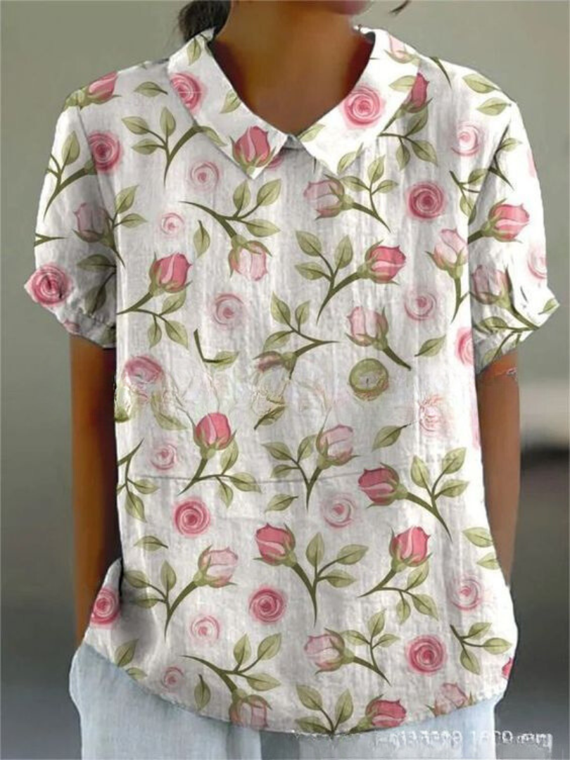 Nancy™ | Bloemen Shirt