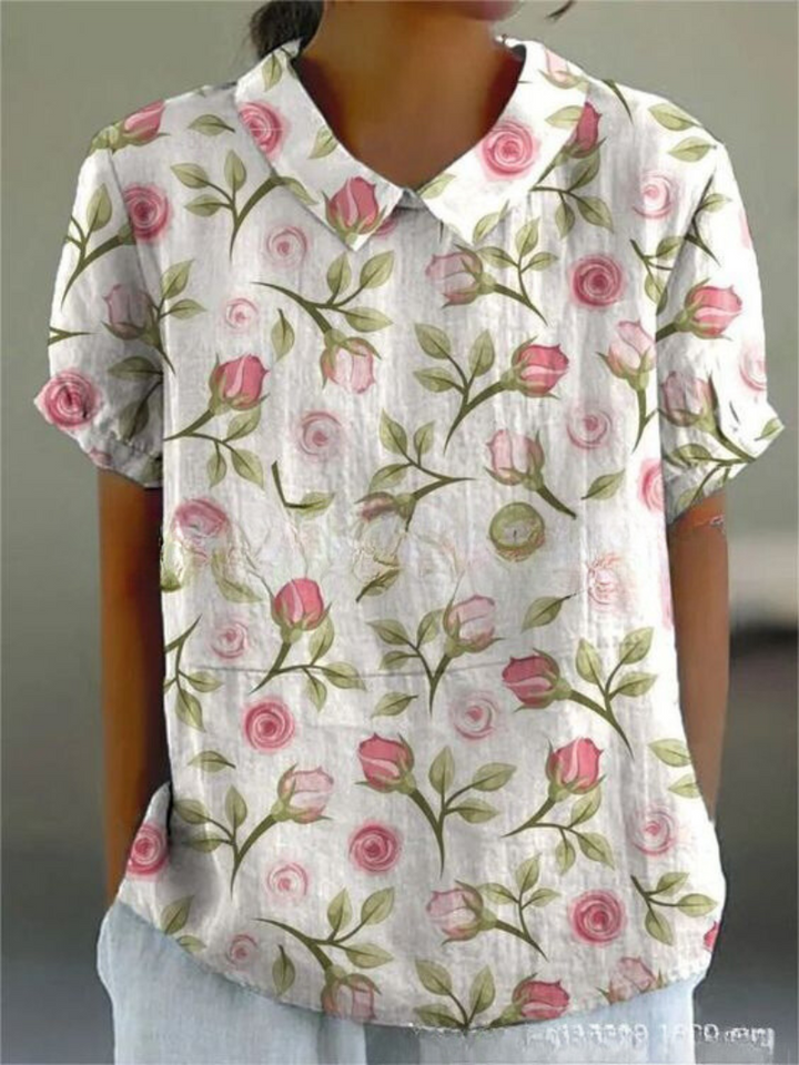 Nancy™ | Bloemen Shirt