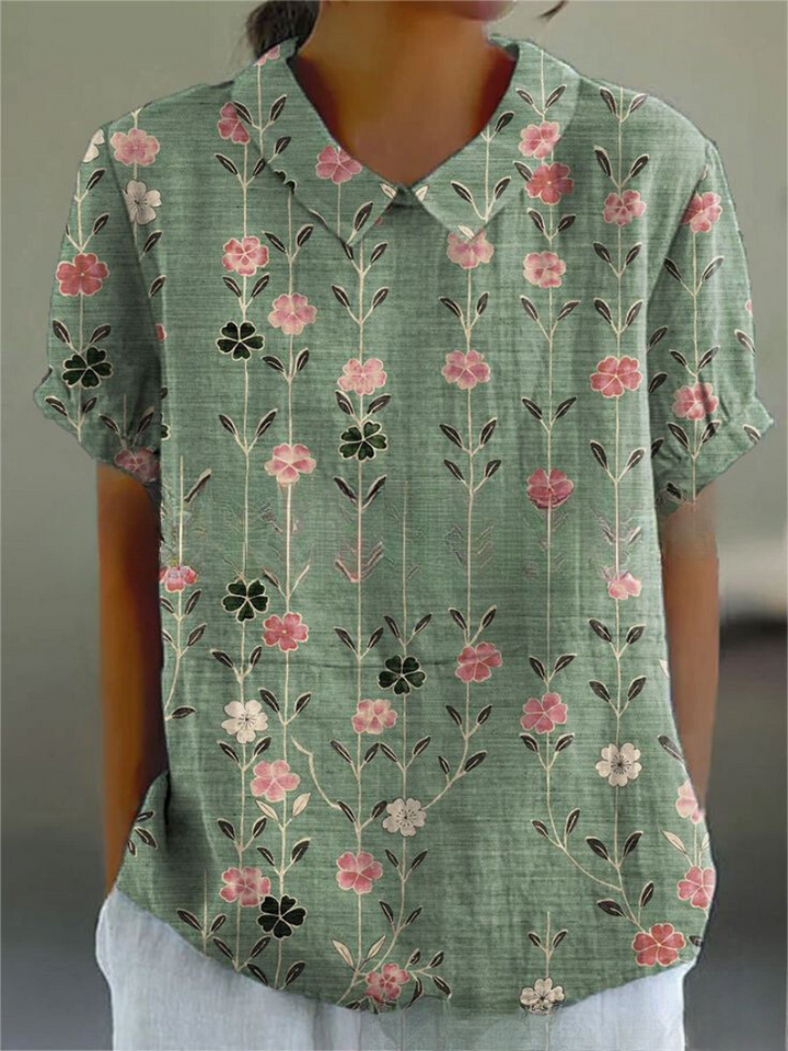 Nancy™ | Bloemen Shirt