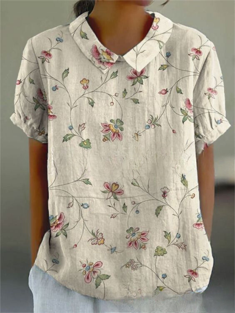 Nancy™ | Bloemen Shirt