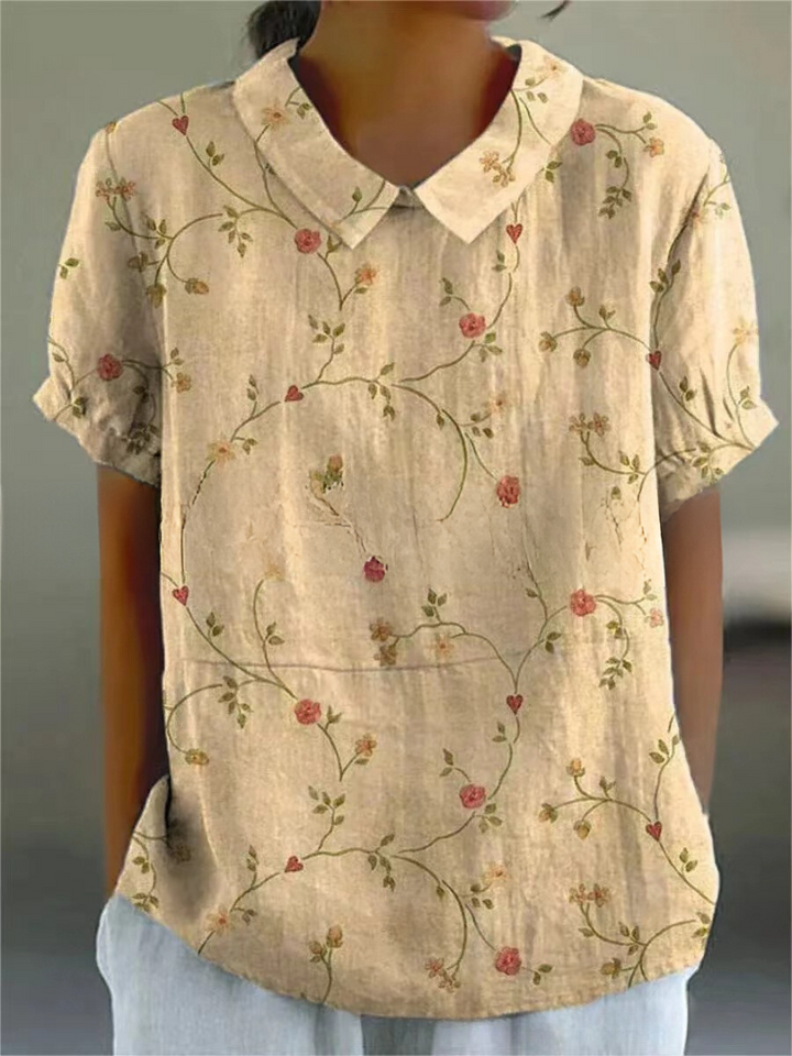 Nancy™ | Bloemen Shirt