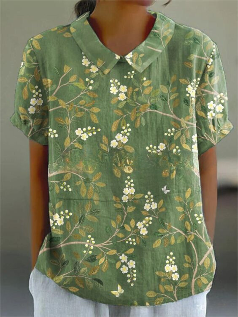 Nancy™ | Bloemen Shirt