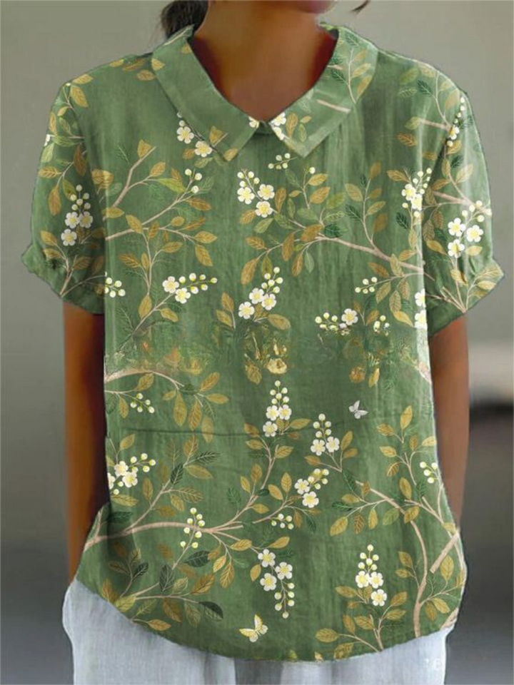 Nancy™ | Bloemen Shirt
