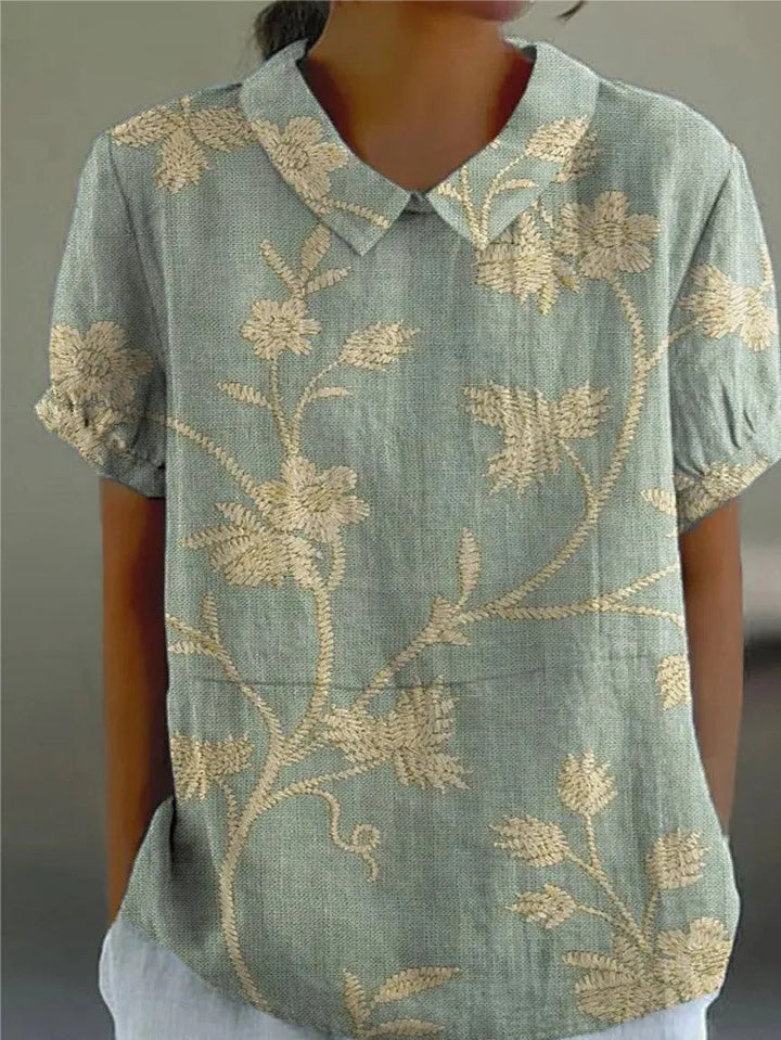 Nancy™ | Bloemen Shirt