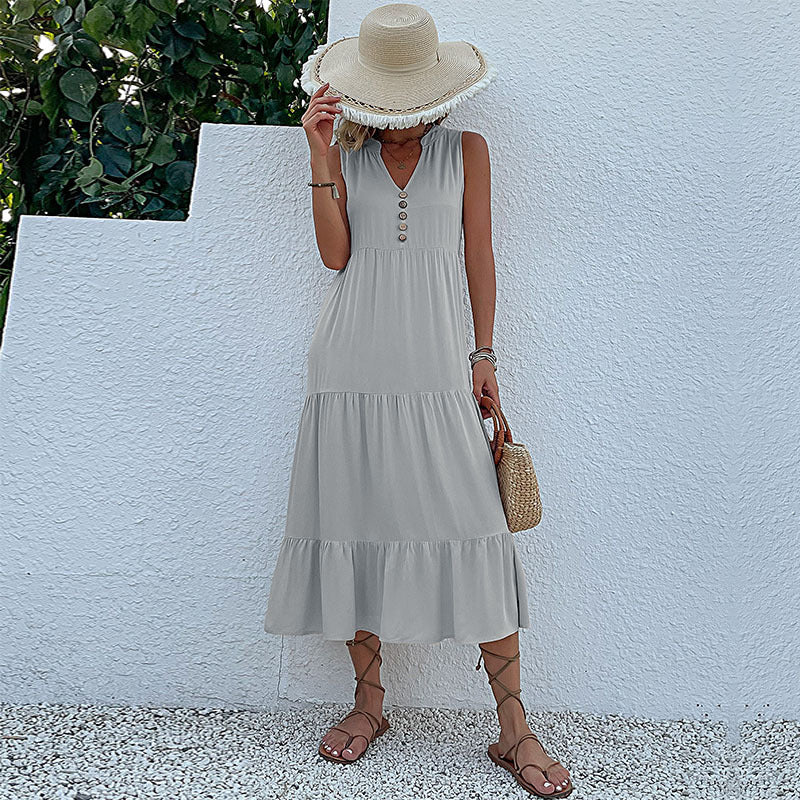 Naomi | Elegante V-hals Jurken