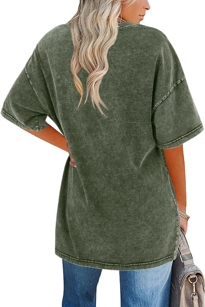 Frances™ | Dames Oversized Vintage T-Shirt