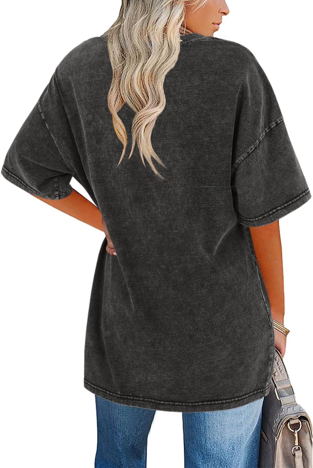 Frances™ | Dames Oversized Vintage T-Shirt