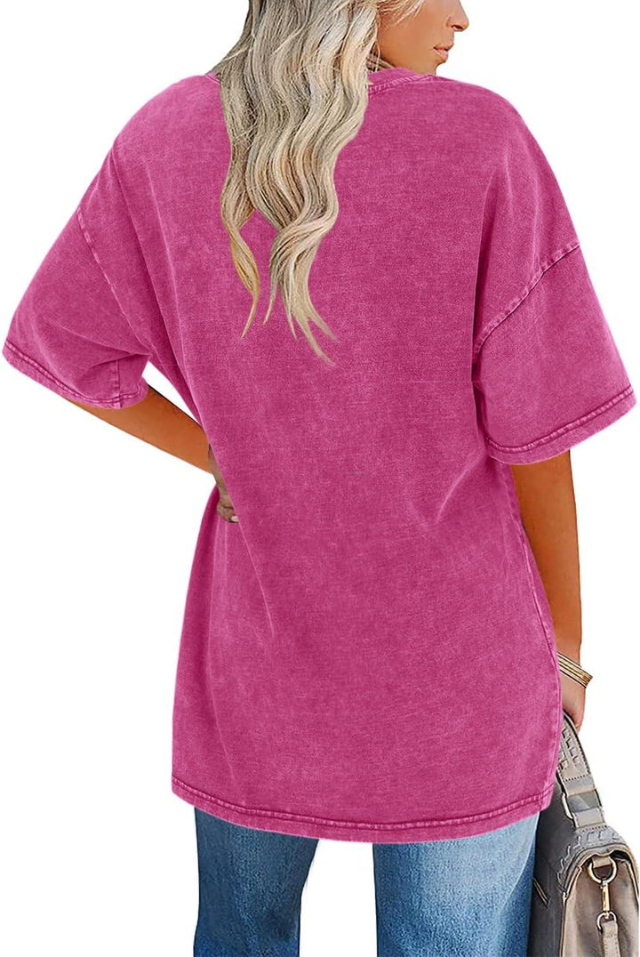 Frances™ | Dames Oversized Vintage T-Shirt