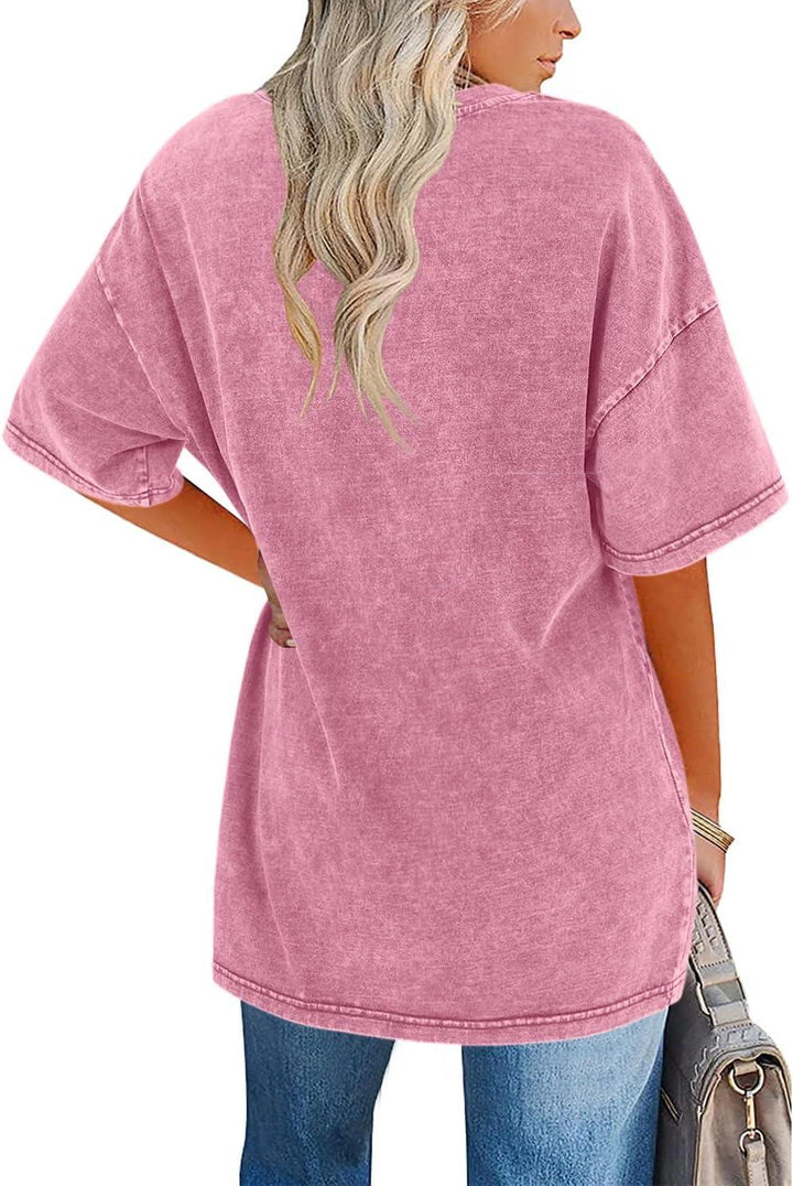 Frances™ | Dames Oversized Vintage T-Shirt