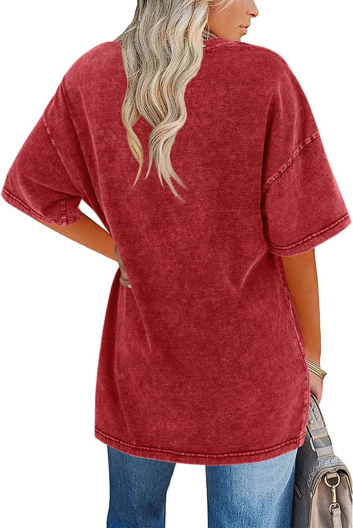Frances™ | Dames Oversized Vintage T-Shirt