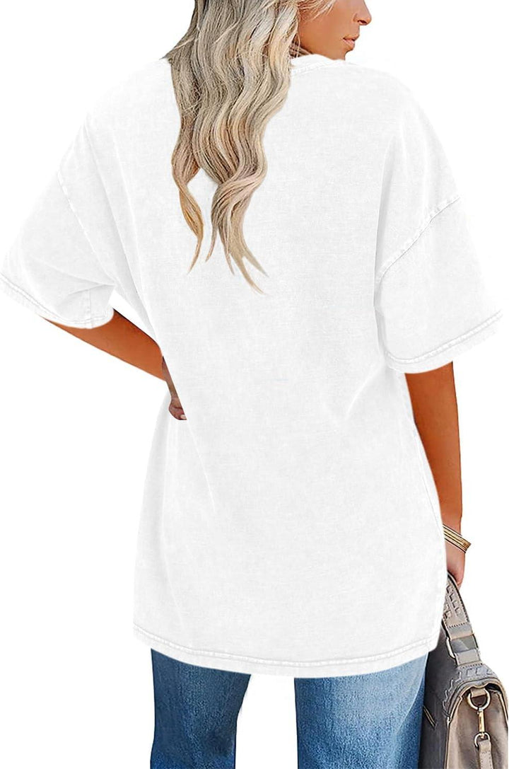 Frances™ | Dames Oversized Vintage T-Shirt