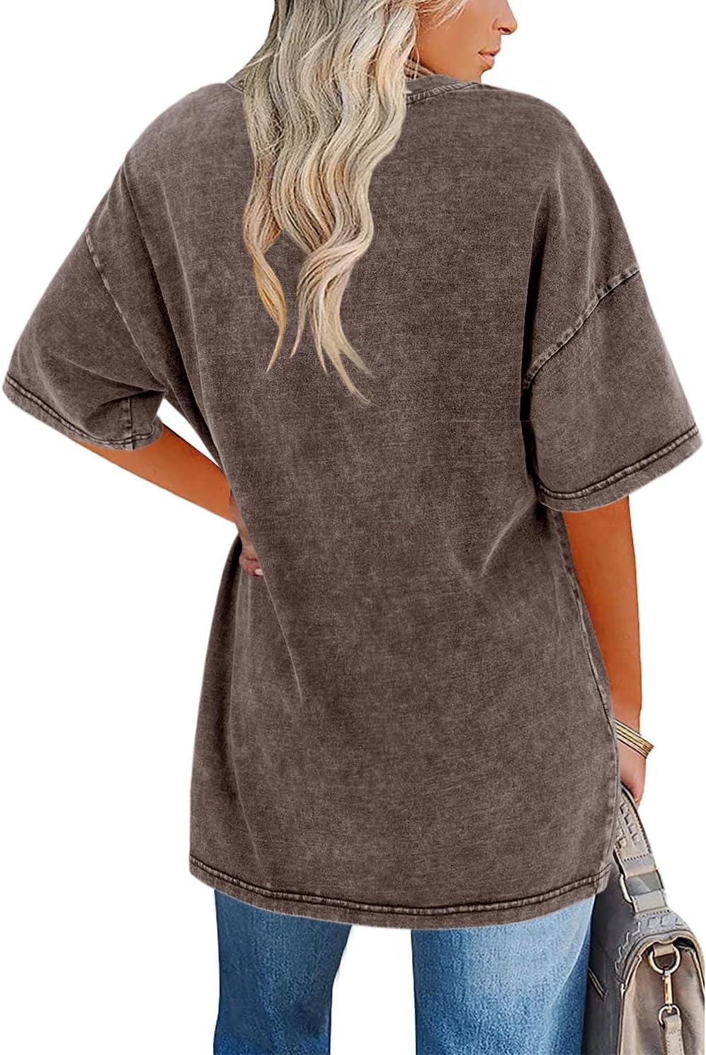 Frances™ | Dames Oversized Vintage T-Shirt