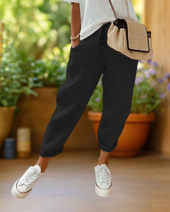 Juli | Stijlvolle Linnen Broek