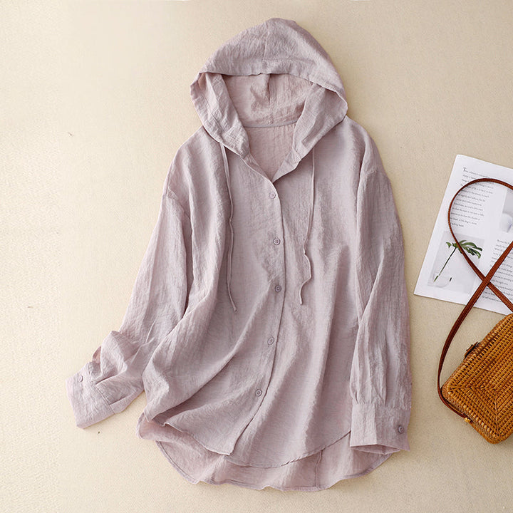 Victoria™ | Lichtgewicht Hoodie met Knopen