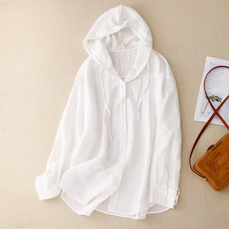 Victoria™ | Lichtgewicht Hoodie met Knopen