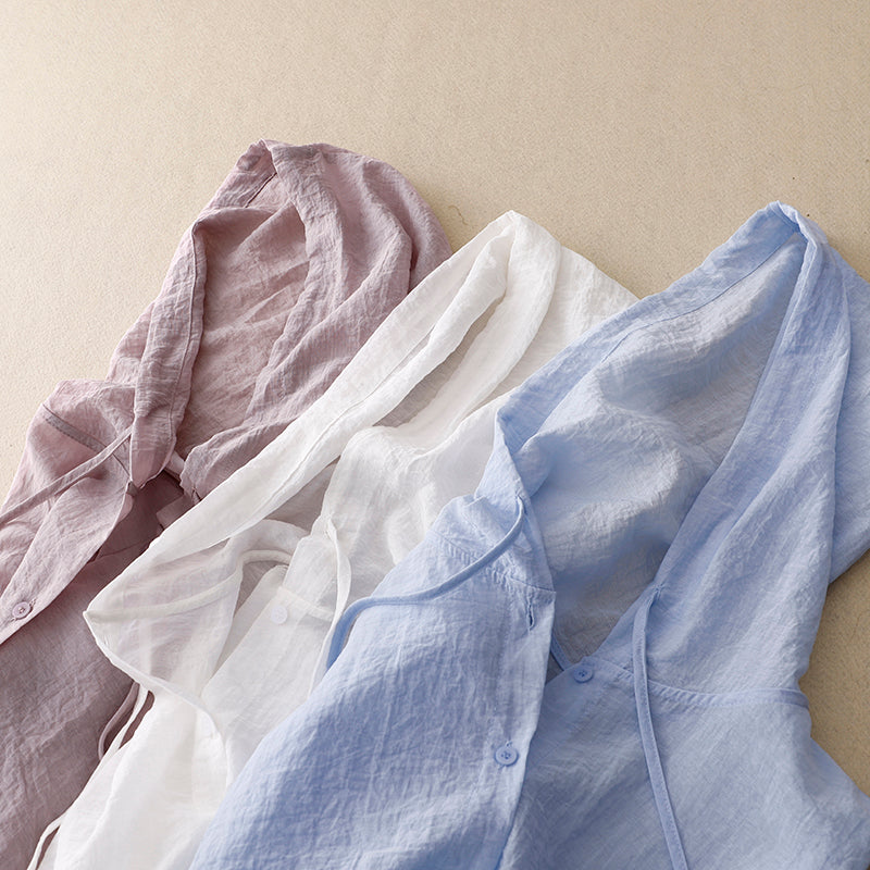 Victoria™ | Lichtgewicht Hoodie met Knopen
