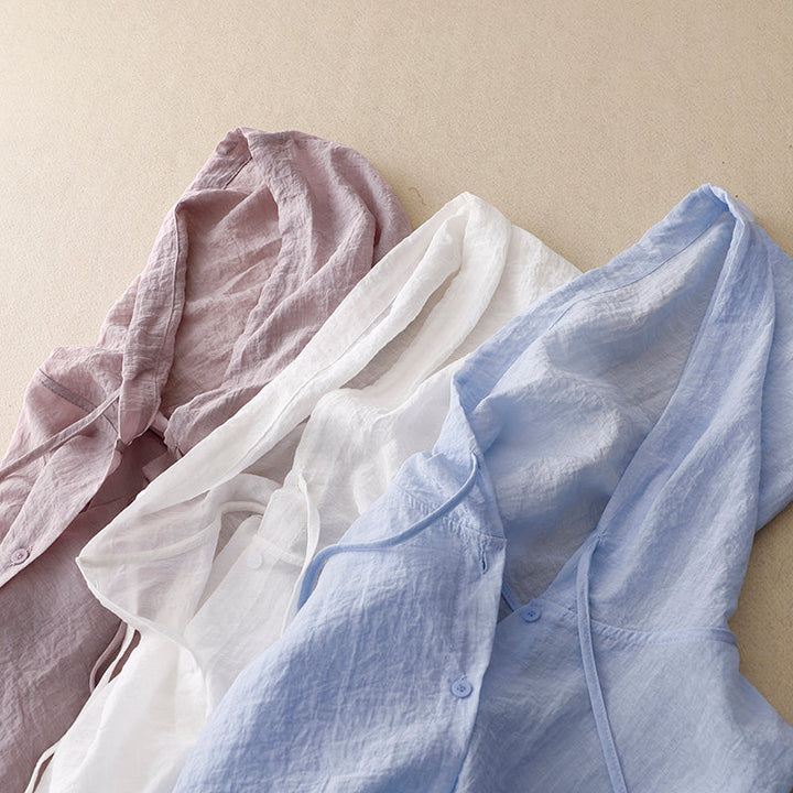 Victoria™ | Lichtgewicht Hoodie met Knopen