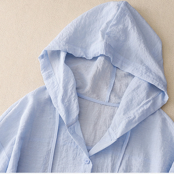 Victoria™ | Lichtgewicht Hoodie met Knopen