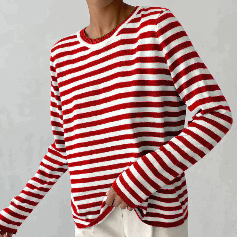 Dana™ | Elegante Gestreepte Zomer T-Shirt