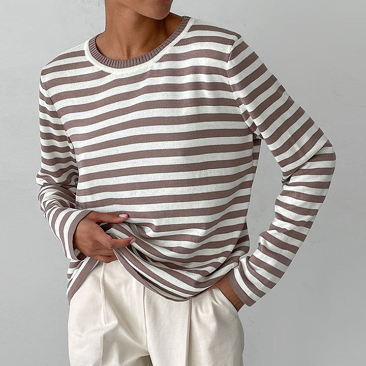 Dana™ | Elegante Gestreepte Zomer T-Shirt