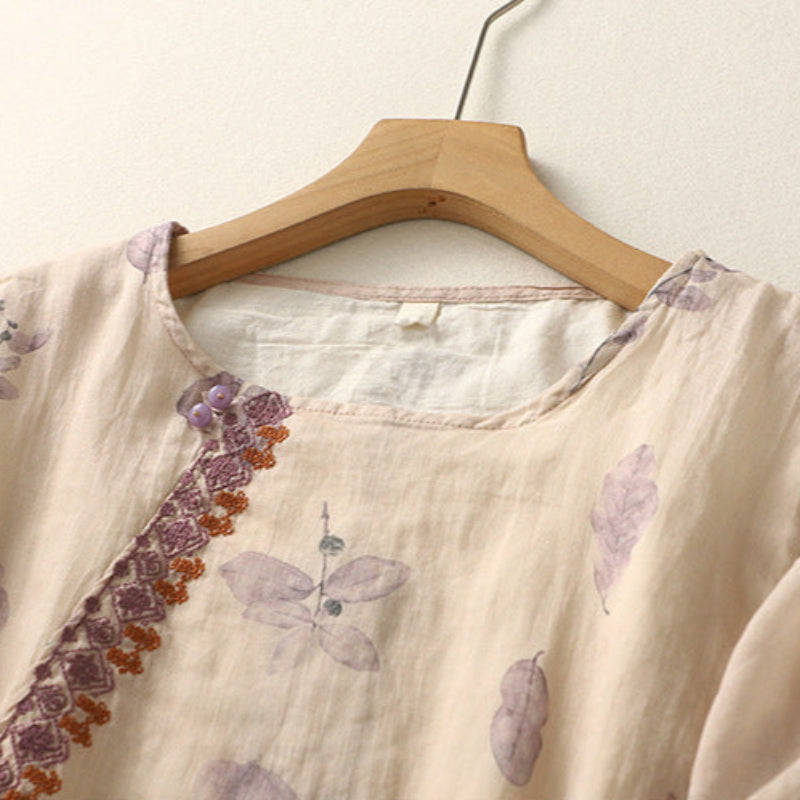 Noy™ | Bloemige Relaxed Blouse
