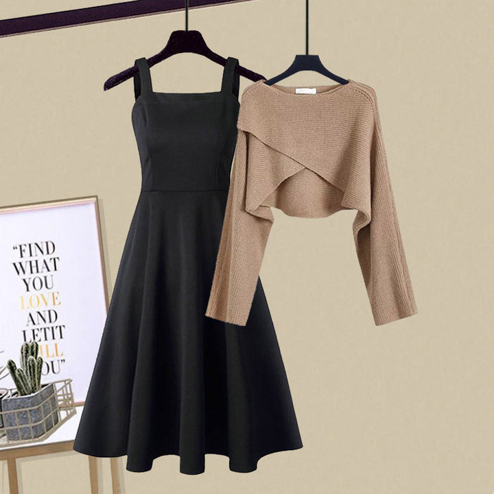 DuoChic™ | De 2-in-1 Trui Jurk Set