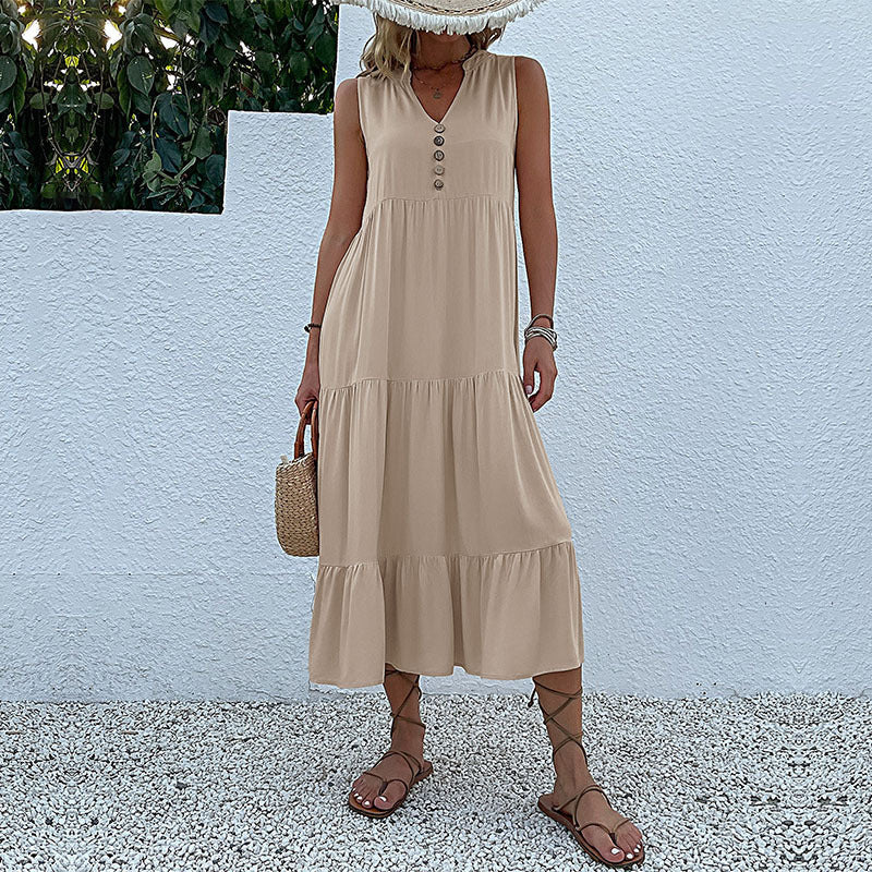 Naomi | Elegante V-hals Jurken