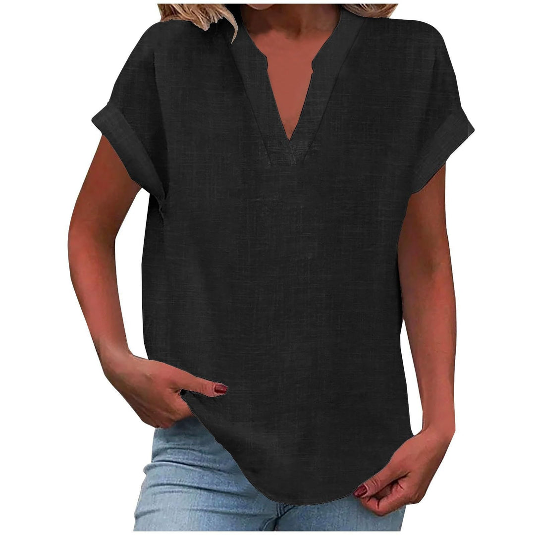 Lexi™ | Ontspannen V-Hals Blouse