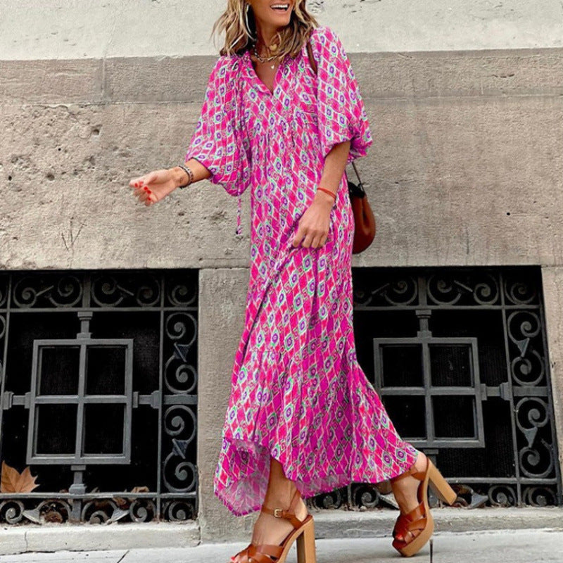 Nikki | Tijdloze Elegante Maxi Jurk