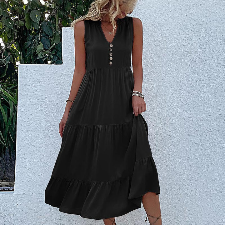 Naomi | Elegante V-hals Jurken
