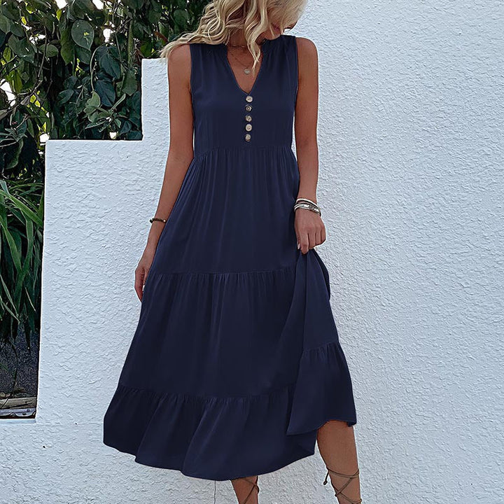 Naomi | Elegante V-hals Jurken