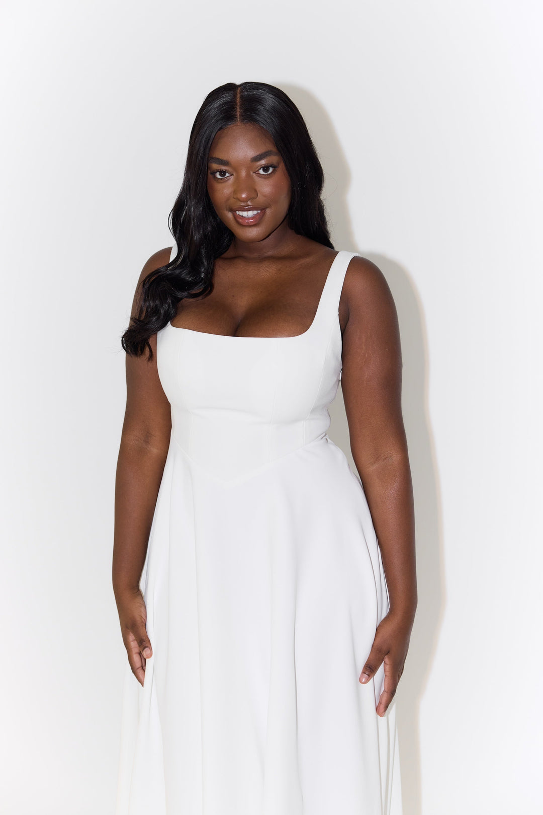 Angela™ | Tijdloze Vloeiende Midi-jurk