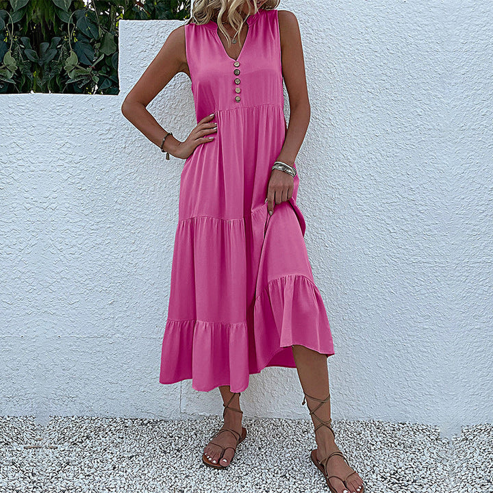 Naomi | Elegante V-hals Jurken
