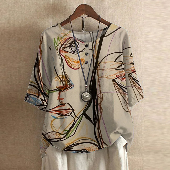 Anya™ | Retro-geïnspireerde Blouse