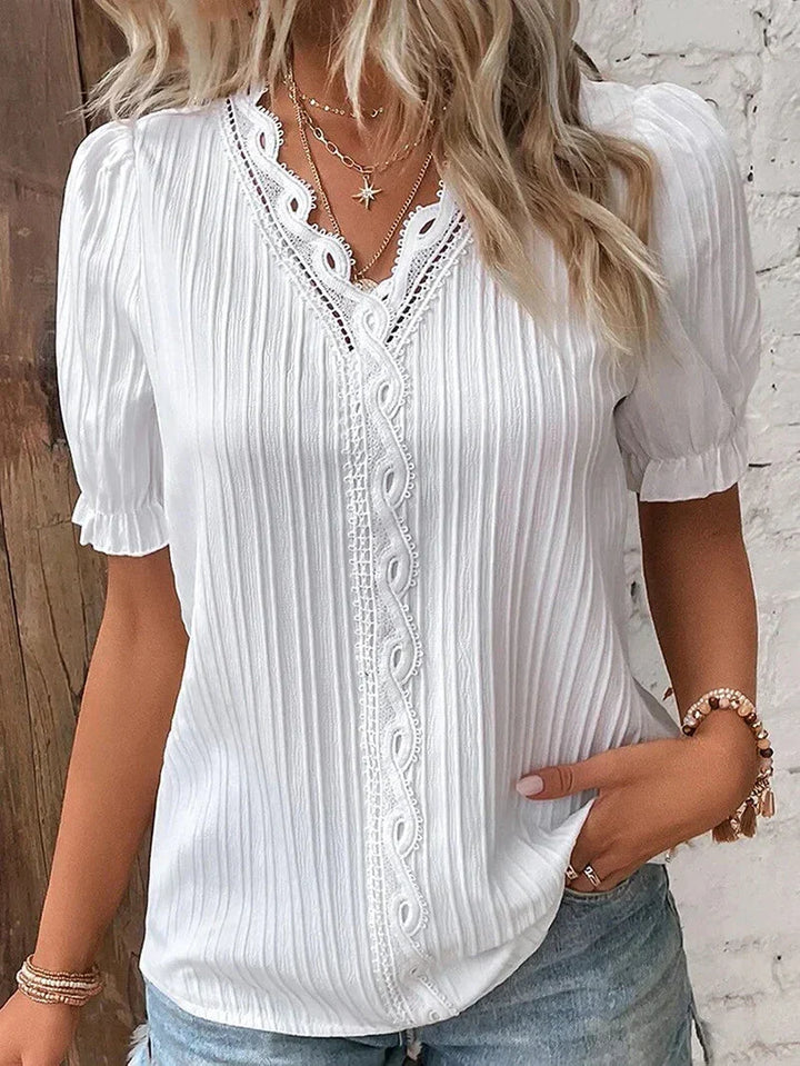 Bea™ | Elegante Blouse met Betoverende Details