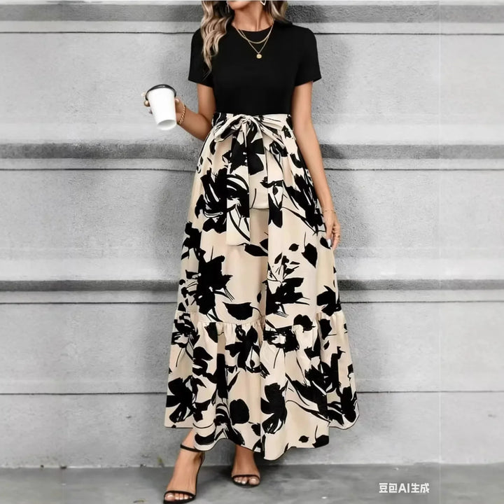 Callie™ - Bloemige A-Lijn Shirt Jurk
