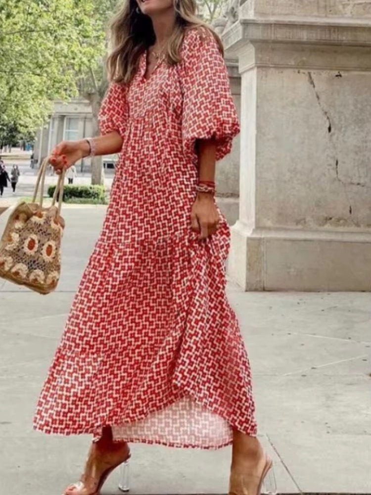 Sasha | Tijdloze Elegante Maxi Jurk