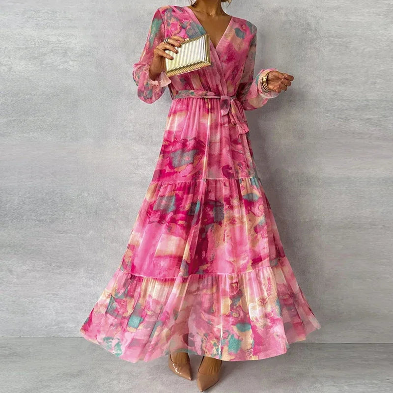 Katie™ | Elegante Bloemen Handgemaakte Jurk