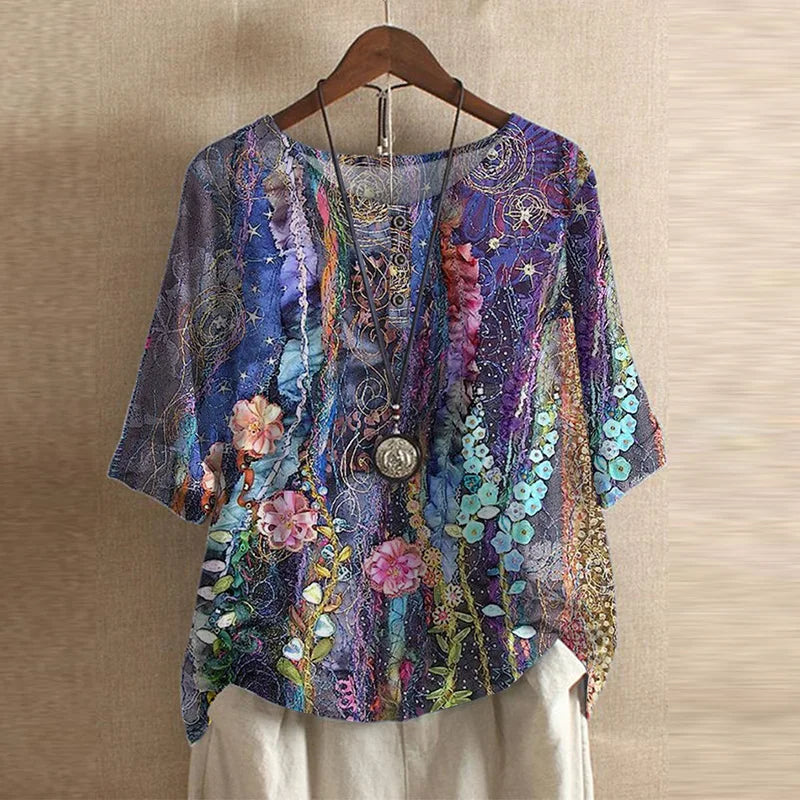 Anya™ | Retro-geïnspireerde Blouse