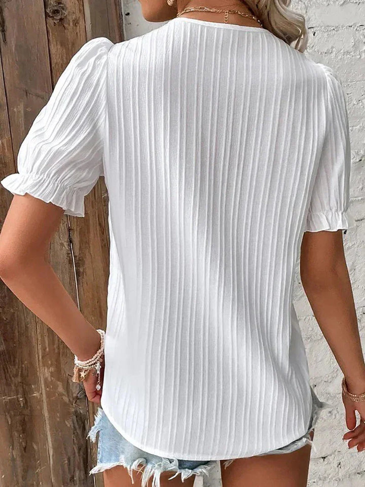 Bea™ | Elegante Blouse met Betoverende Details