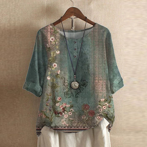 Anya™ | Retro-geïnspireerde Blouse